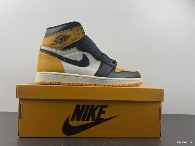 Cheap Kickmax Yellow Air Toe 1 Jordan OG High 555088-711 0516